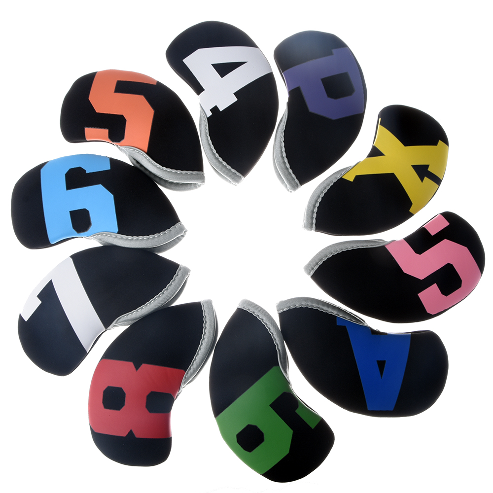 Golf Club Iron Set - 10pcs/set New Golf Iron Head Cover