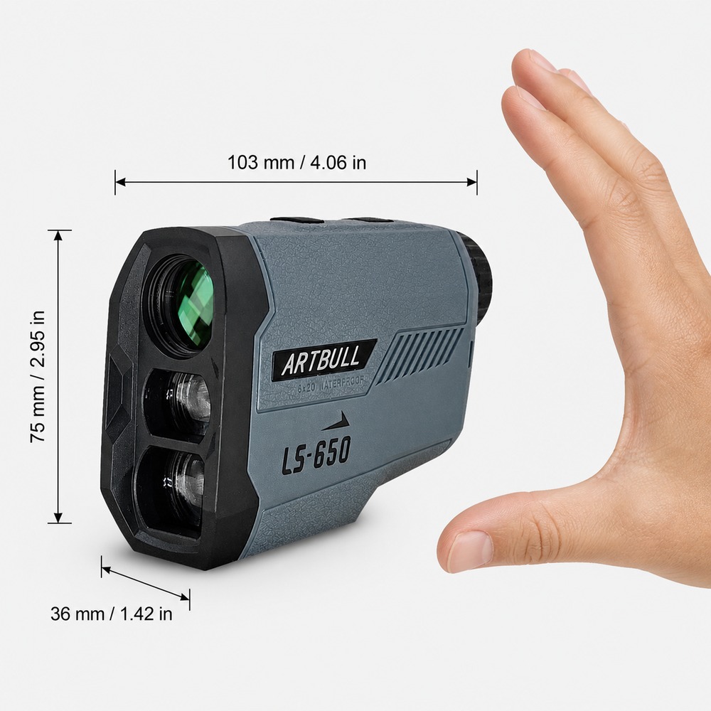 Golf Rangefinder 650m 6X20 Las - Rangefinder Laser Golf recension och pris