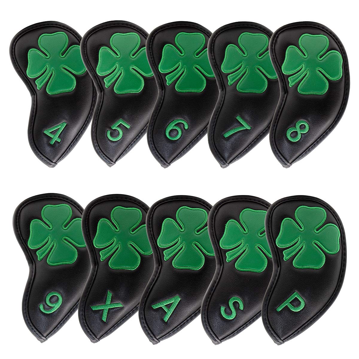 Golf Iron Head Covers Black Lu - Golf Club Iron Set recension och pris