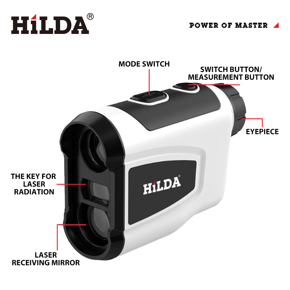 HILDA 800M Golf Laser Rangefin - Rangefinder Laser Golf recension och pris