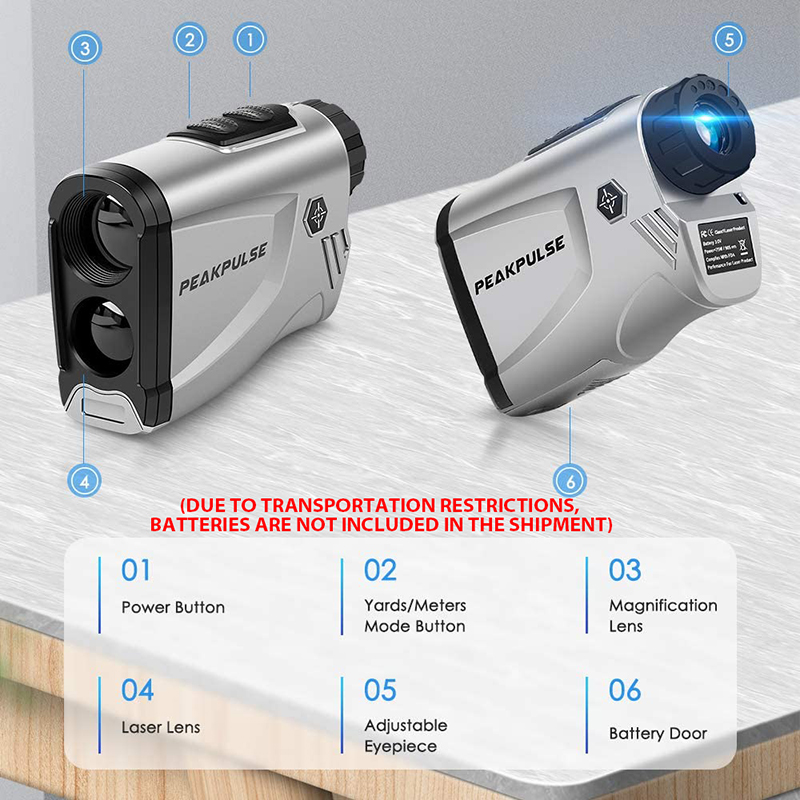 Hunting Range Finder 650 Yards - Rangefinder Laser Golf recension och pris