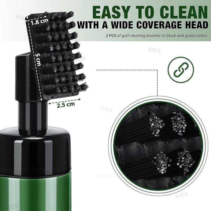 Golf Club Cleaning Brush Golf  - Golf Equipment To Improve Your Game recension och pris