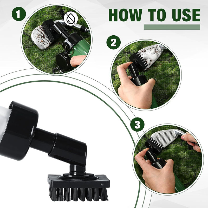 Golf Club Cleaning Brush Golf  - Golf Equipment To Improve Your Game recension och pris