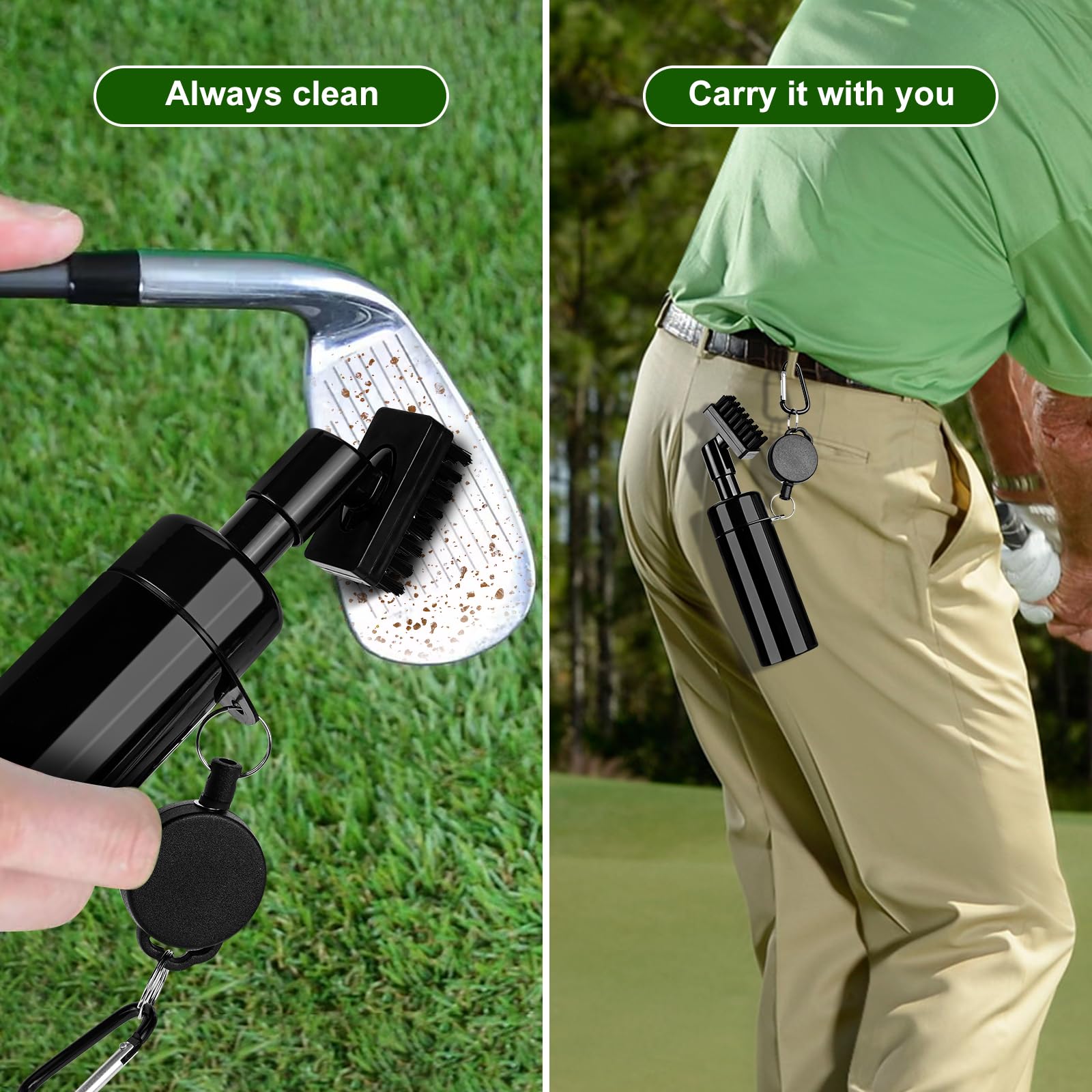 Golf Club Head Cleaning Brush, - Golf Equipment To Improve Your Game recension och pris